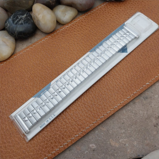 Vintage 19mm 18mm 16mm Stainless Steel Expansion Duchess Unused 1950s Watch Band