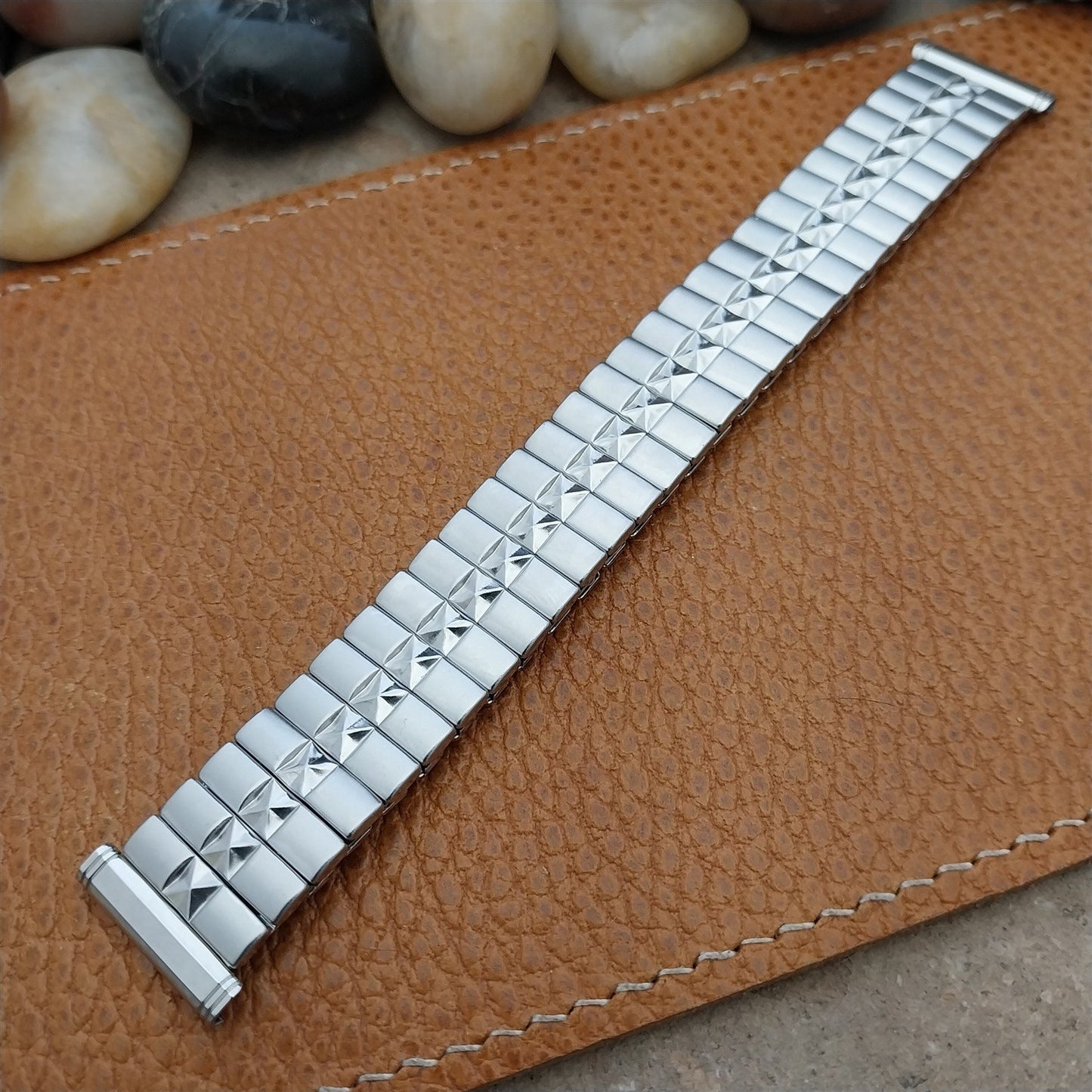 Vintage 19mm 18mm 16mm Stainless Steel Expansion Duchess Unused 1950s Watch Band
