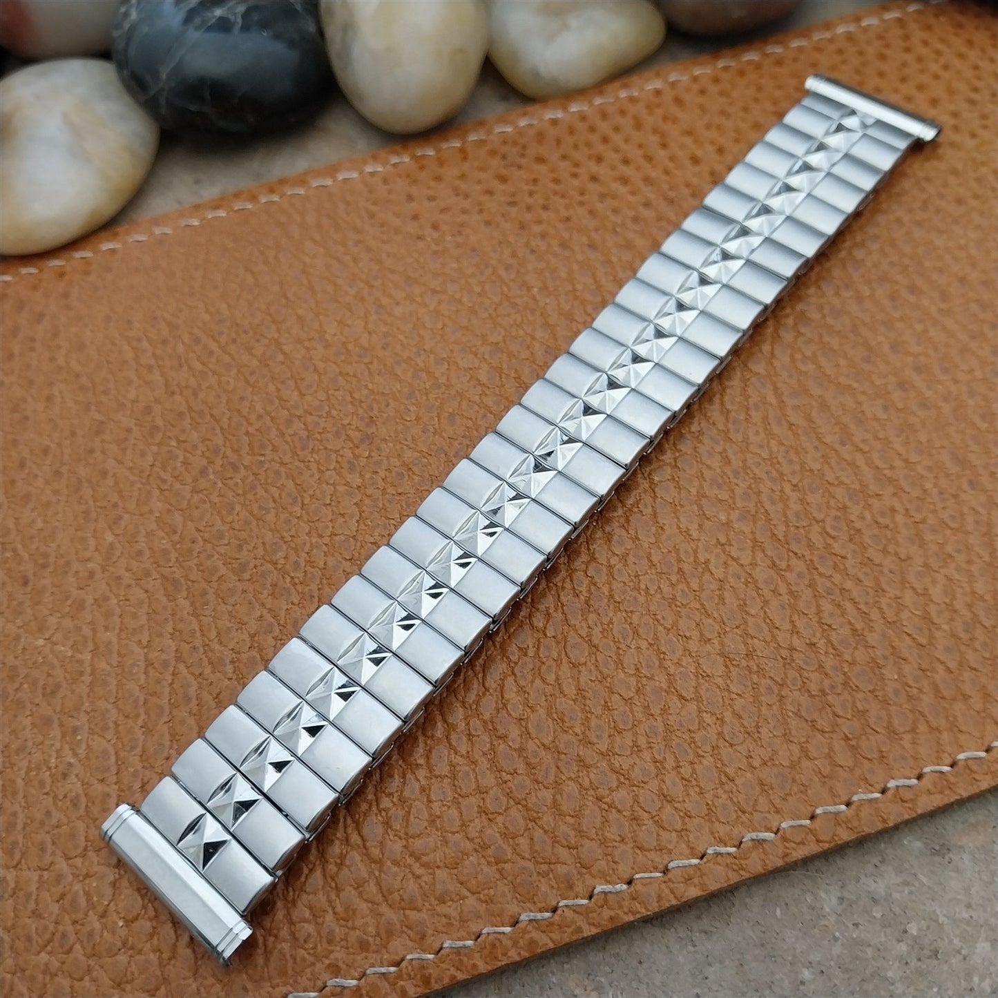 19mm 18mm 16mm Stainless Steel Expansion Duchess Unused 1950s Vintage Watch Band