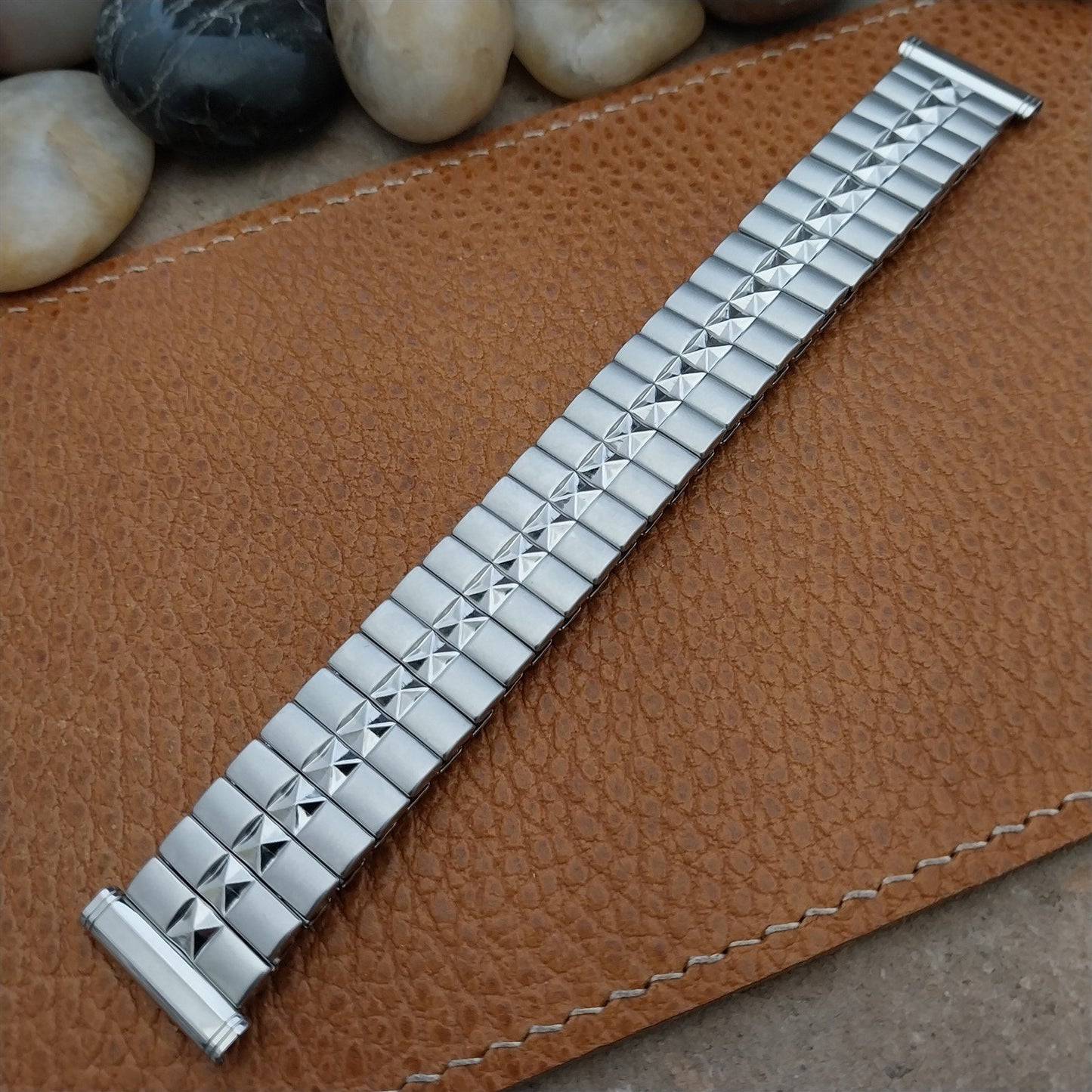 19mm 18mm 16mm Stainless Steel Expansion Duchess Unused 1950s Vintage Watch Band