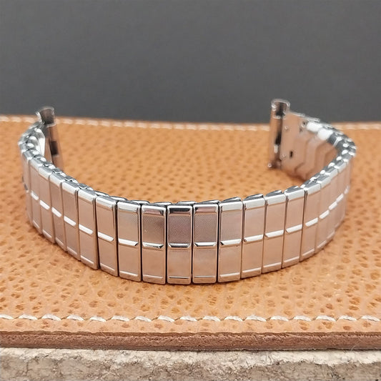 Vintage 19mm 18mm 16mm Duchess Classic Stainless Steel 1950s Stretch Watch Band