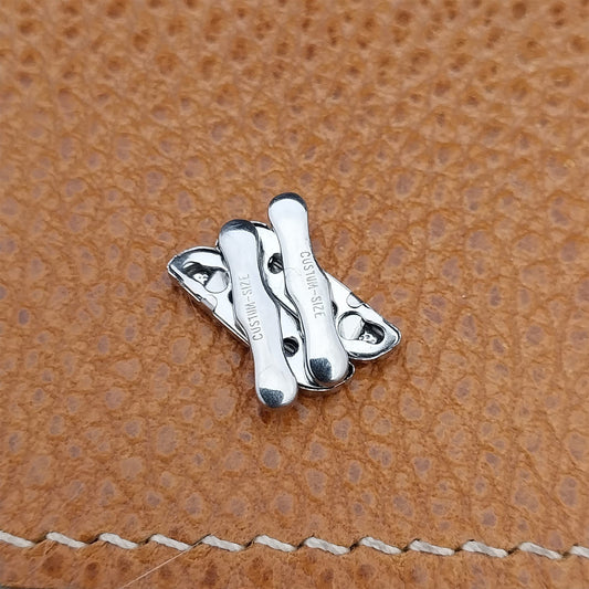 Bellavance Stainless Steel Expansion Band Link add Length to Vintage Watch Band