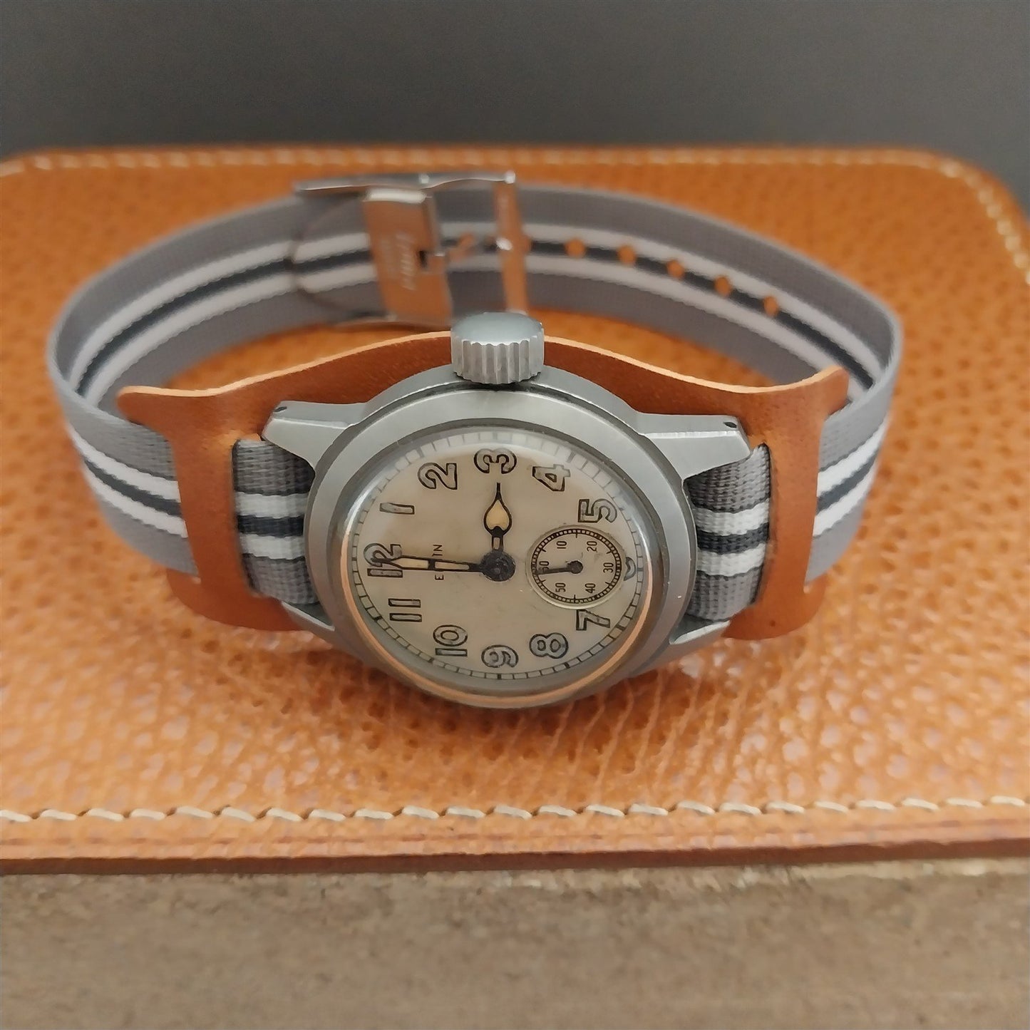 5/8" 16mm Vintage Style Bund Pad English Bridle Leather USA Made