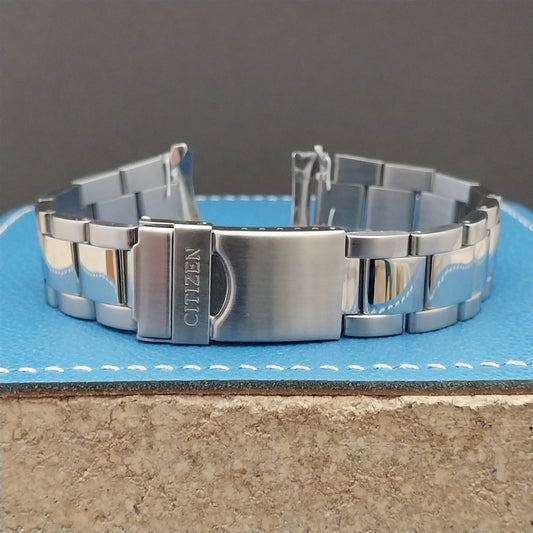 Vintage Citizen 15250 20mm Stainless Steel Curved End Unused Classic Watch Band
