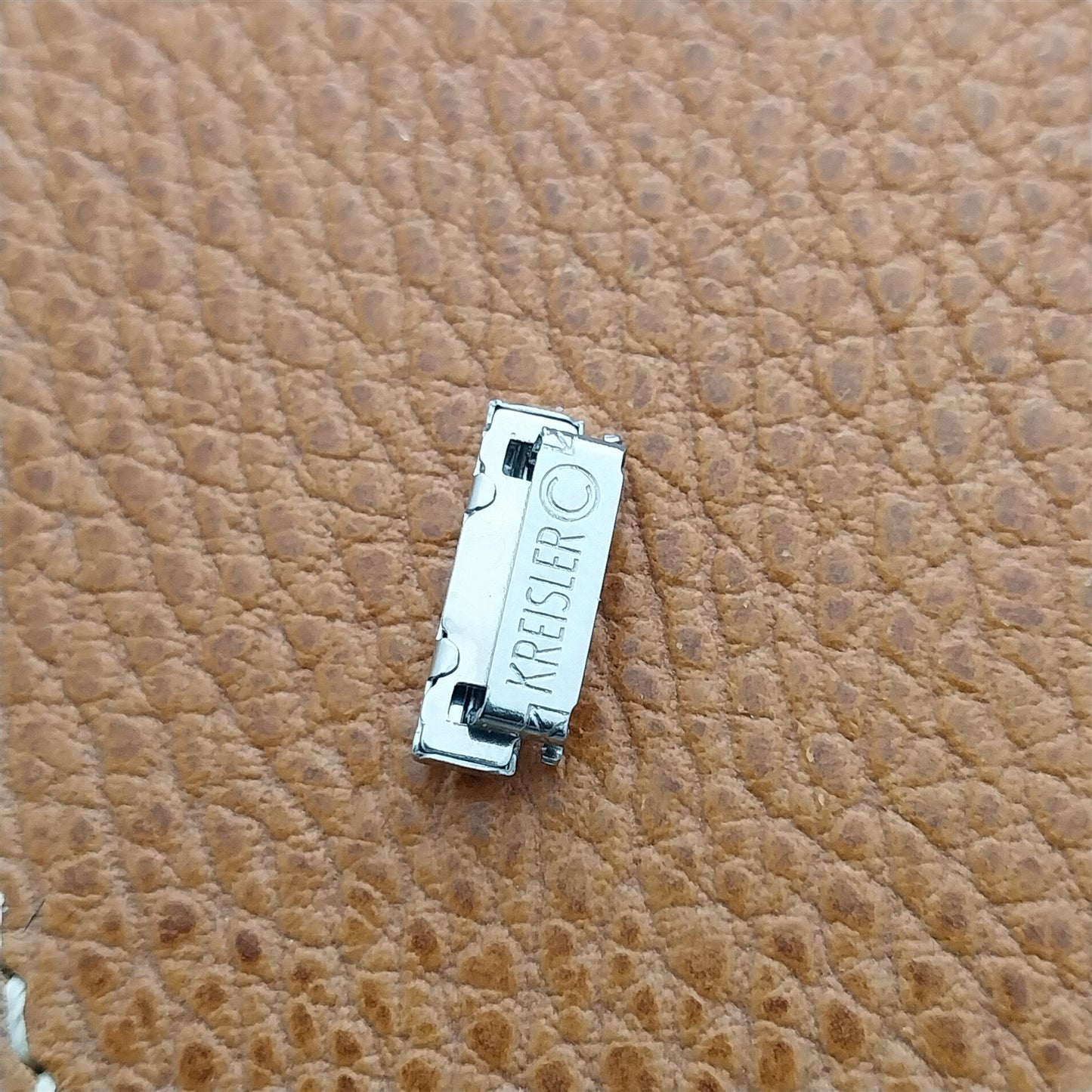 1 Kreisler White Gold Filled Unused LINK add 4mm to Vintage Watch Band