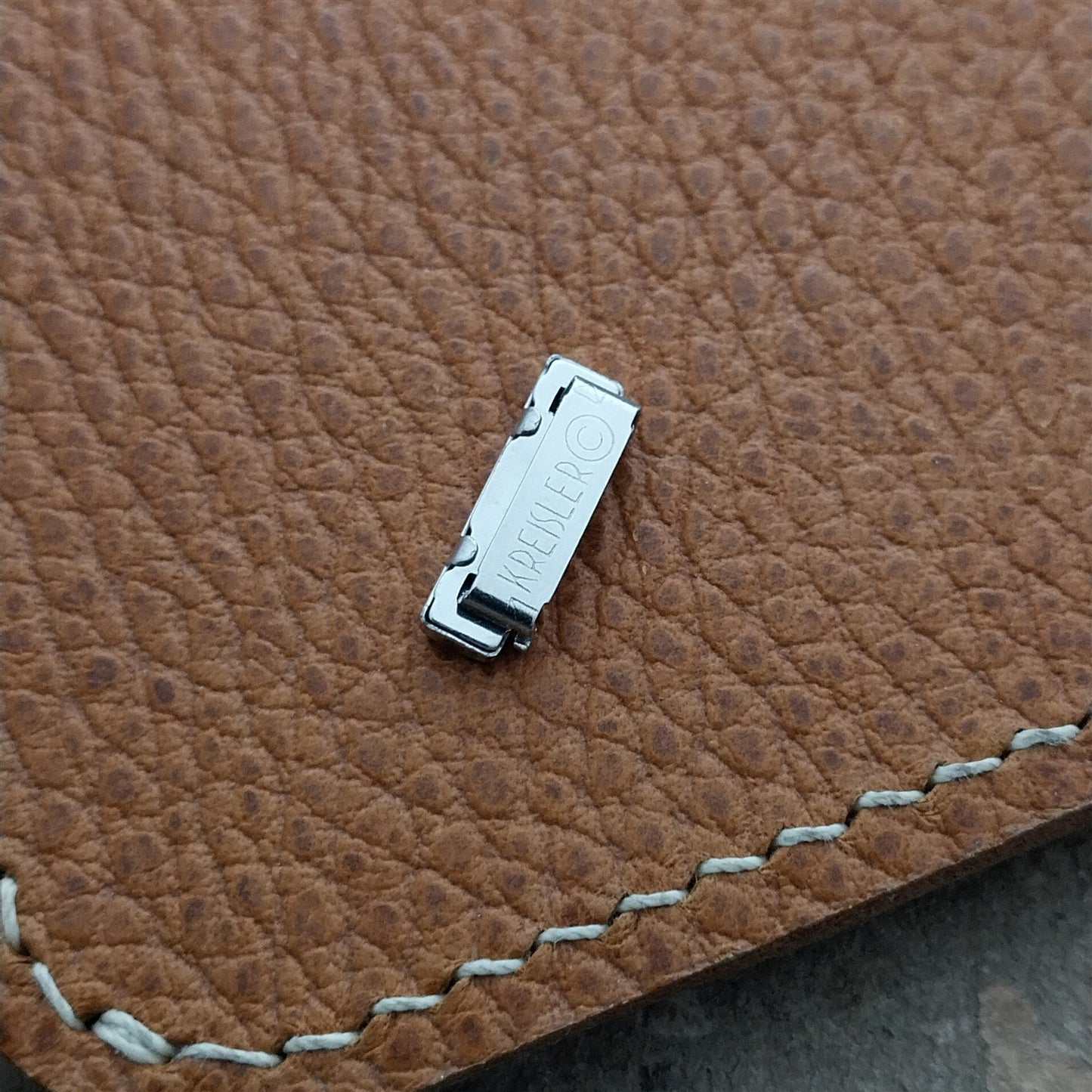 1 Kreisler White Gold Filled Unused LINK add 4mm to Vintage Watch Band