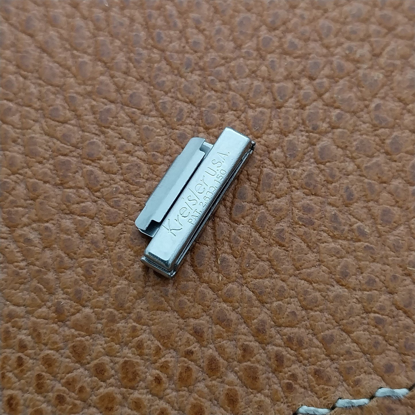 1 Kreisler DuraFlex Stainless Steel Unused LINK add 3.6mm to Vintage Watch Band