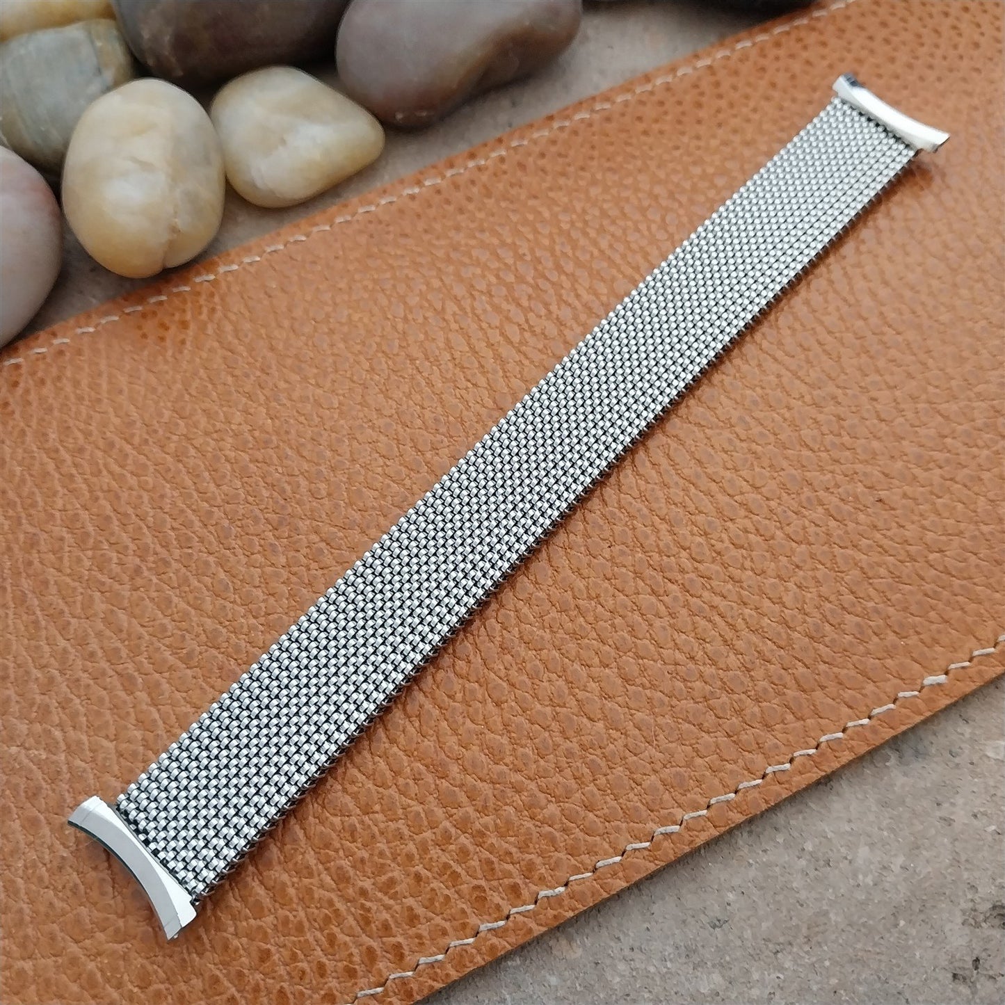 Vintage 19mm 18mm 17mm Evinger Stretch Expansion Mesh Unused NOS Watch Band