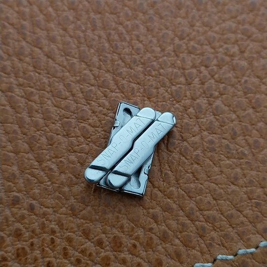 Hadley Stainless Steel Expansion Band Link add Length to Vintage Watch Band