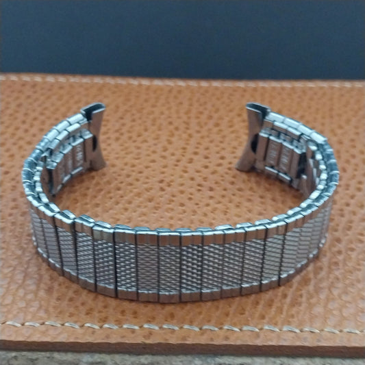 17mm 18mm 19mm Stainless Steel Wide Classic Stretch Gemex 1950s Watch Band