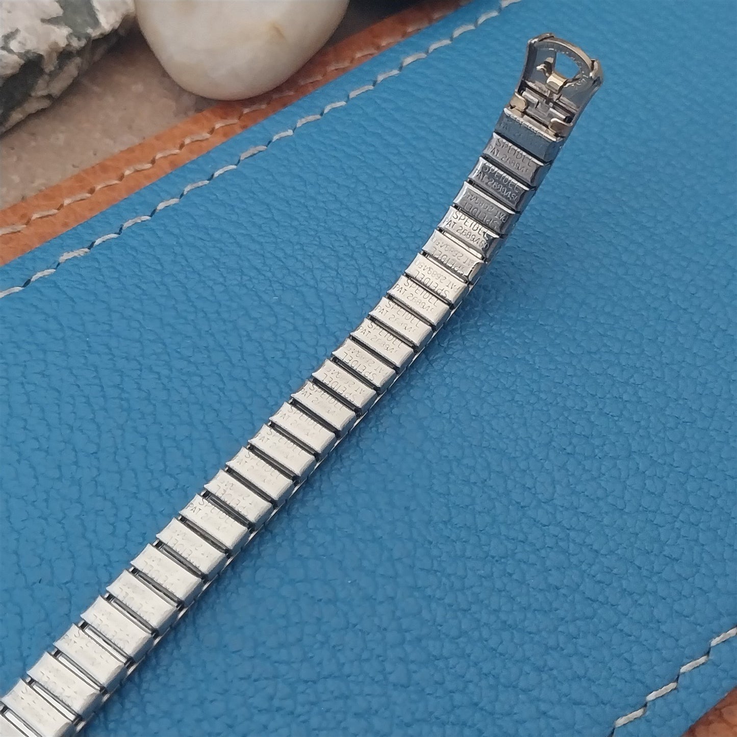 Long Gold-Fill Speidel Ladies Classic Stretch Unused Vintage Cocktail Watch Band