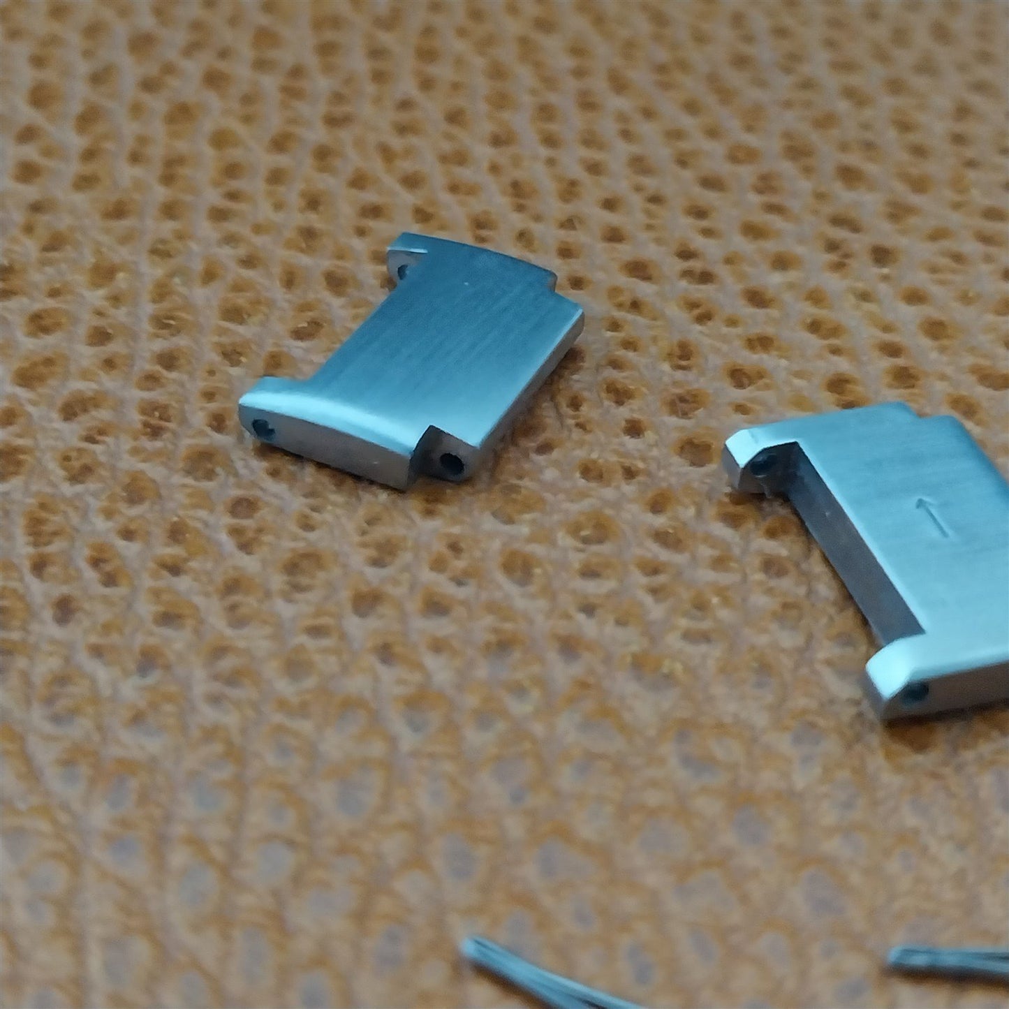 3 Vintage Pulsar P3 P4 Date Command Solid Stainless Steel NOS Watch Band Links