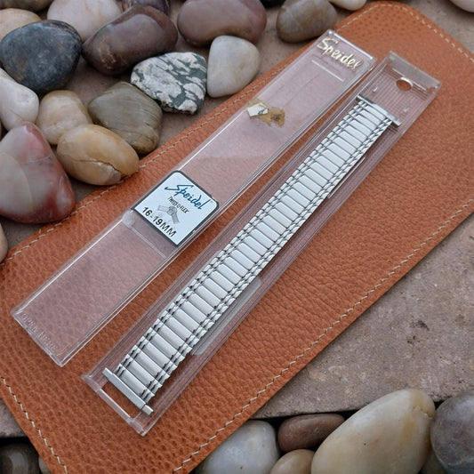 19mm 18mm 17mm Speidel Stainless Steel Classic Stretch Unused Watch Band