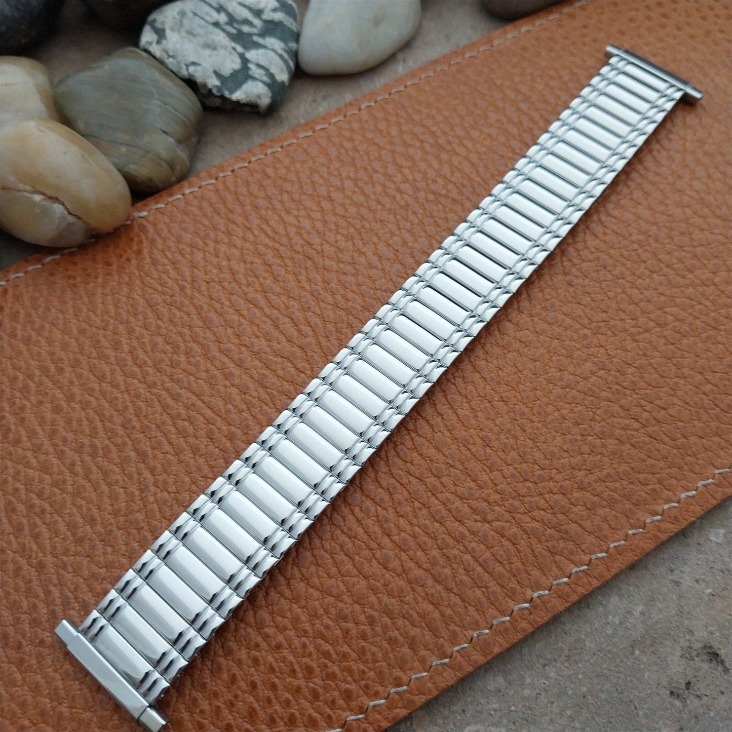 19mm 18mm 17mm Speidel Stainless Steel Classic Stretch Unused Watch Band