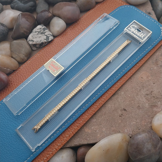Vintage Ladies Rolled Gold Plate Speidel Unused Classic Cocktail Watch Band