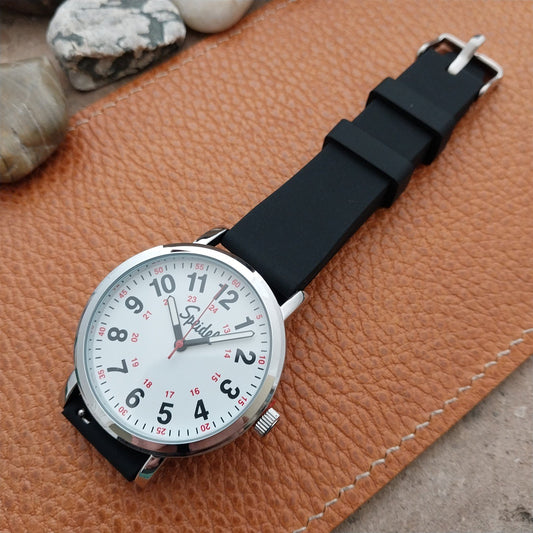 Original Black Strap Speidel Scrub Watch™ for Medical Professionals & Students