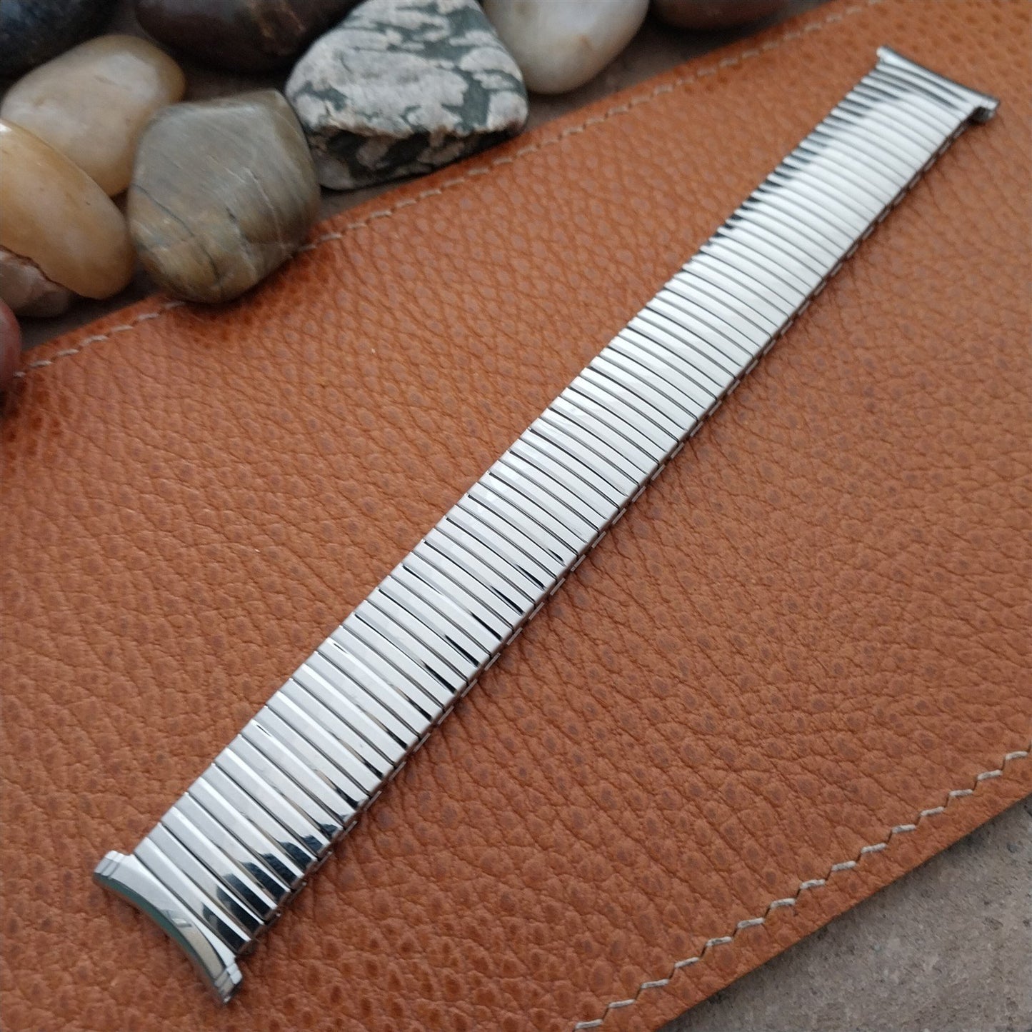 Vintage 19mm 18mm 17mm 16mm Stainless 1969 Speidel Linesman Unused Watch Band