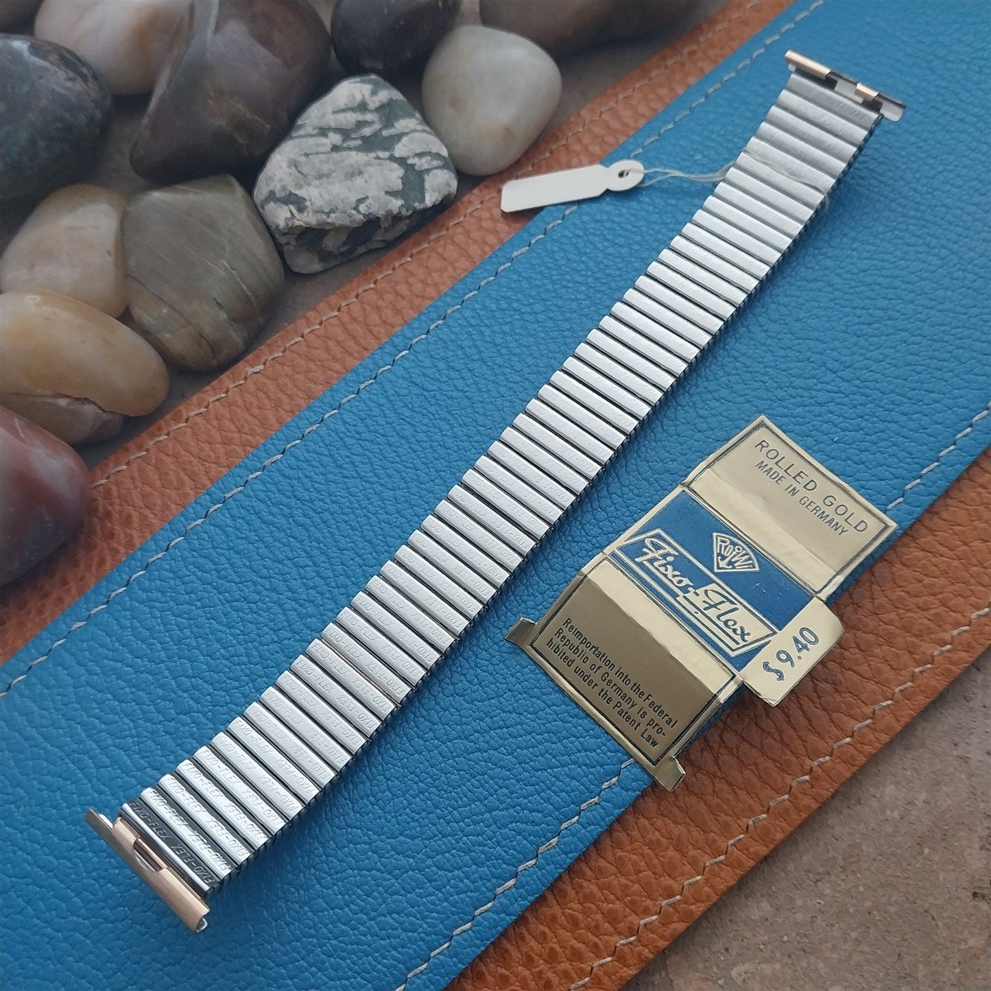 Rose Gold RGP Rowi Fixo-Flex Classic Stretch Unused nos Vintage Watch Band