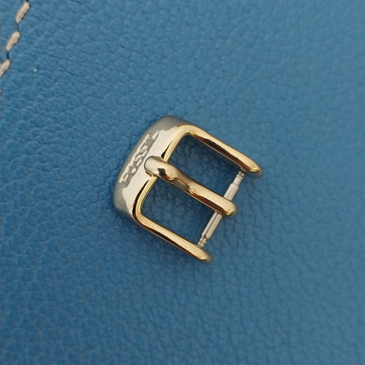 12mm Fossil Brown Leather Ladies Watch Strap & Logo Buckle Q Dreamer NDJ1