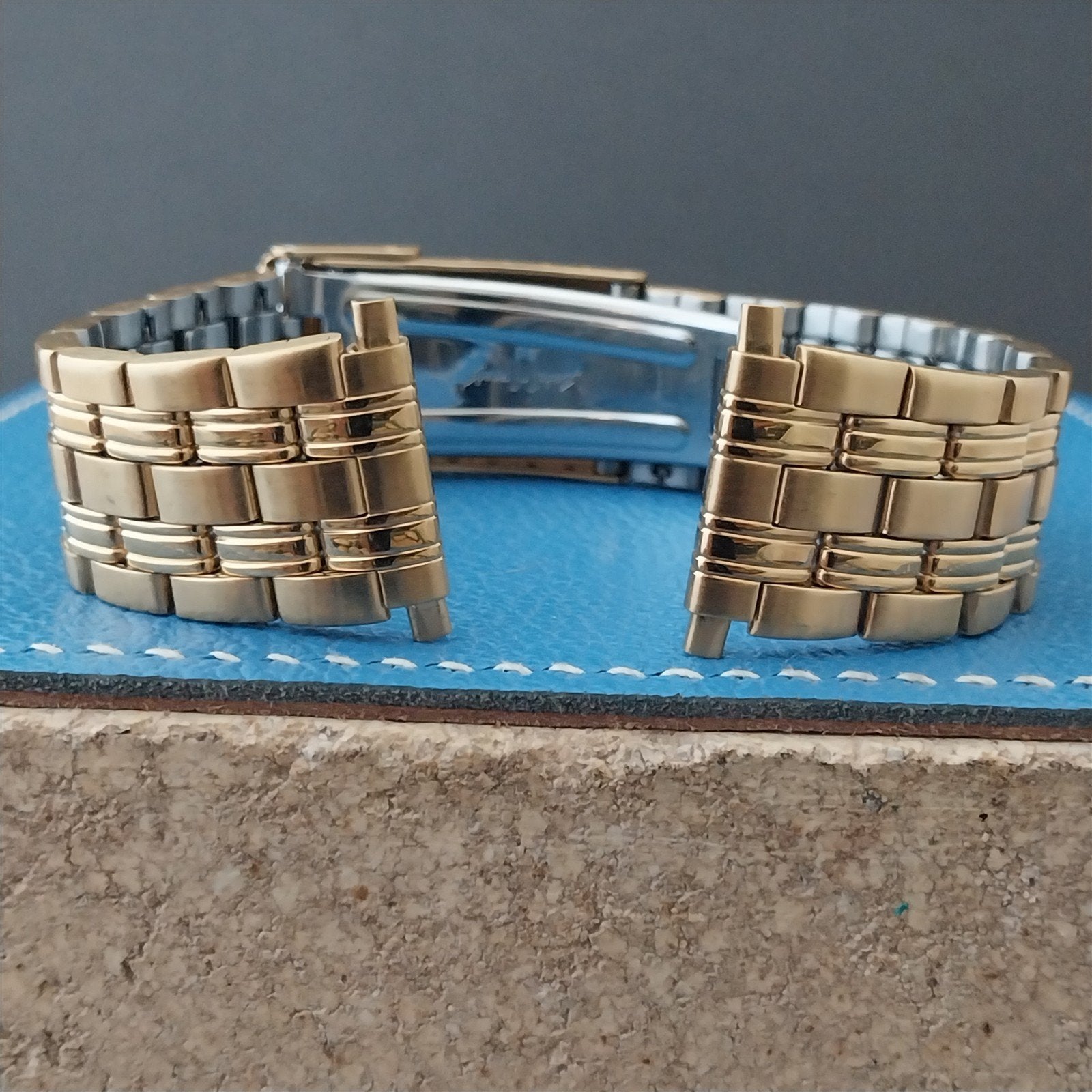 Cinturino Orologio Speidel In Acciaio Inox Bicolore &ndash; Oro E Argento &ndash; 16 18 20 22 Mm