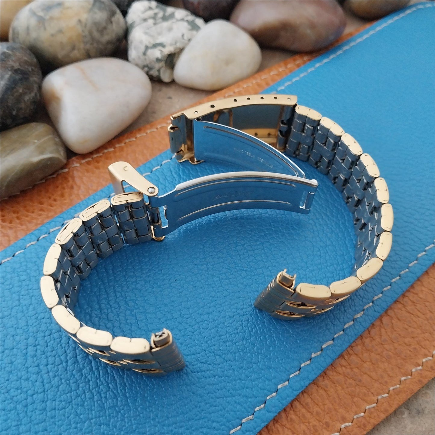 Speidel Hirsch 18mm 19mm 20mm 21mm 22mm Gold Plated Unused Watch Band