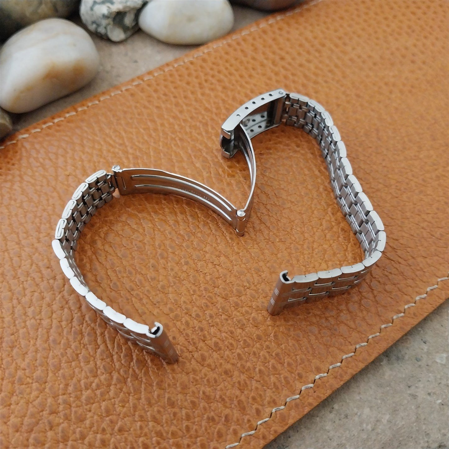 Vintage 15mm Seiko Womens Stainless Steel Unused Classic Watch Band