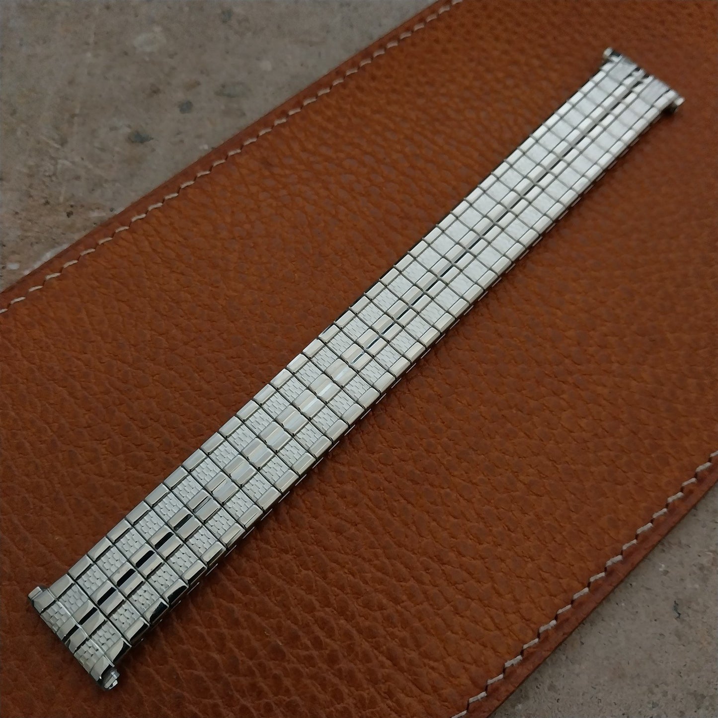 1969 Speidel Meteor 19mm 18mm 17mm Stainless Twistoflex Vintage Watch Band