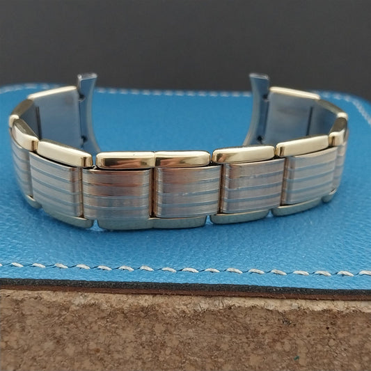 Vintage 20mm 19mm 16mm Yellow Gold RGP Kiefer-Cadman Unused 1960s Watch Band