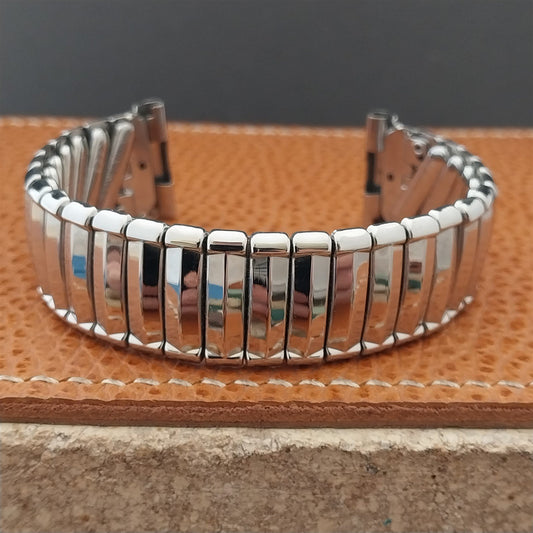 1950s Vintage 19mm 18mm JB Champion Edgewood Stainless Steel Unused Watch Band