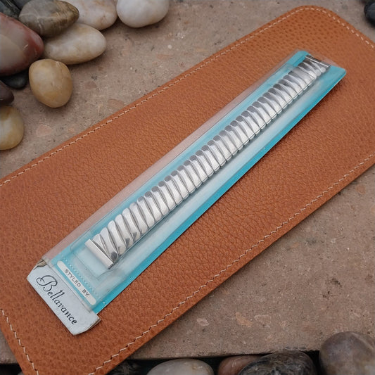 1950s Vintage Bellavance 5/8" Stainless Steel Long Classic Stretch Watch Band