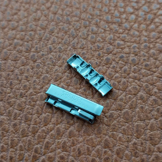 Speidel Tempest Rice Beads Stainless Steel Link Add Length to Vintage Watch Band