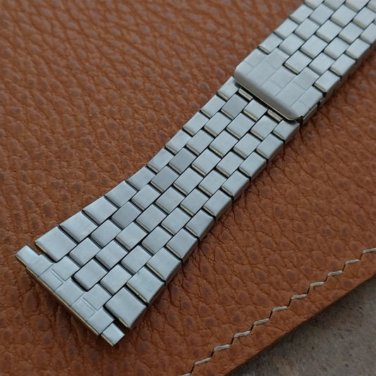 18mm 19mm 21mm Stainless Stretch Expansion Overlap Unused Classic Watch Band