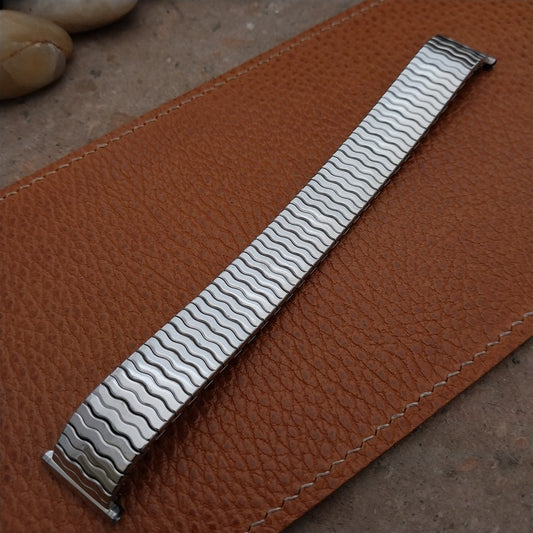 Vintage 19mm 18mm 16mm 1968 Speidel Riptide Stainless Steel Unused Watch Band