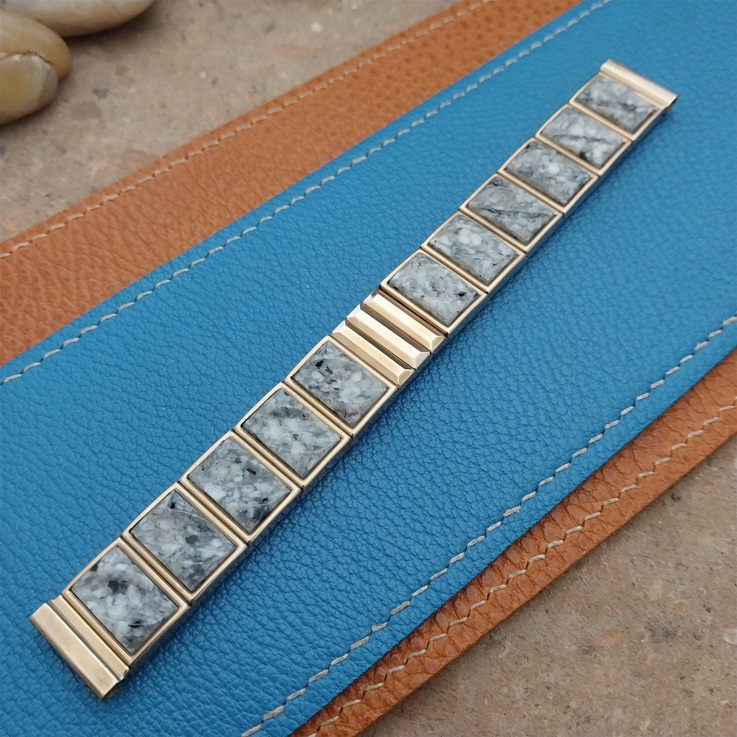 Vintage Gold-Filled 5/8" Gemex Monte Carlo Unused Classic 1950s NOS Watch Band