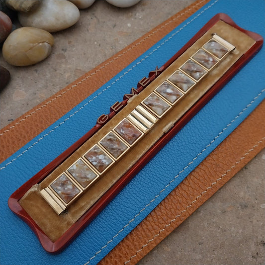 Vintage 5/8" Gold-Fill Gemex Monte Carlo Unused Classic 1950s NOS Watch Band