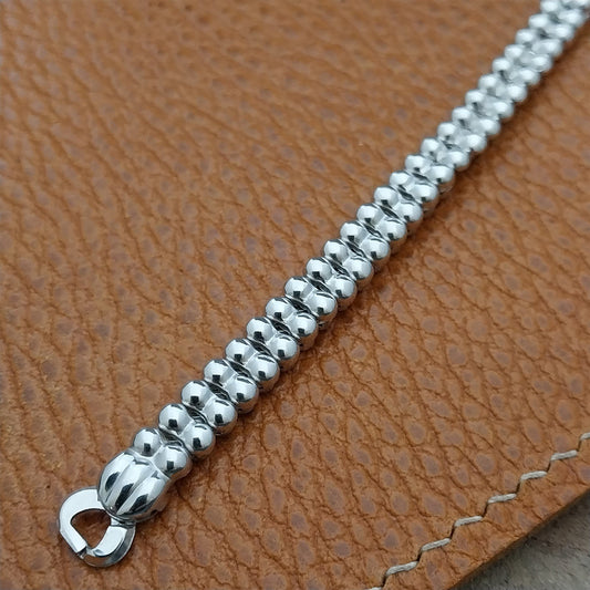 1950s Vintage JB Champion White Gold Fill Unused NOS Ladies Cocktail Watch Band