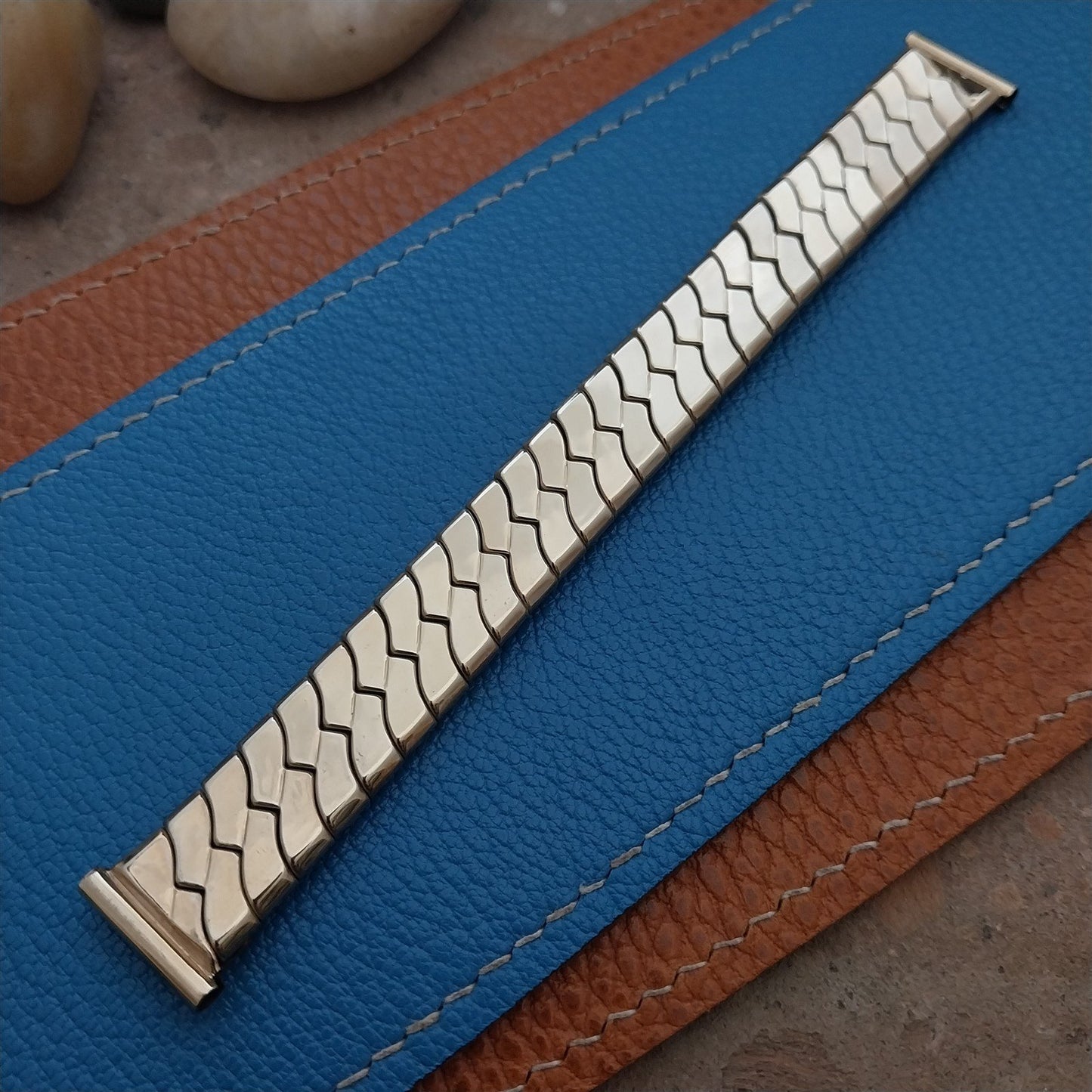 1940s Vintage 15mm 14mm 10k Gold Filled Jaekel Classic Stretch Unused Watch Band