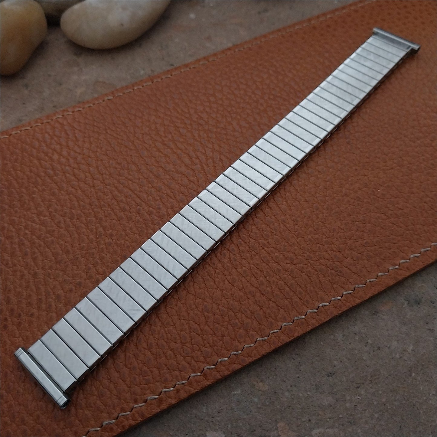 Vintage 19mm 18mm 16mm 1963 Speidel Atlantis Long Stainless Unused Watch Band