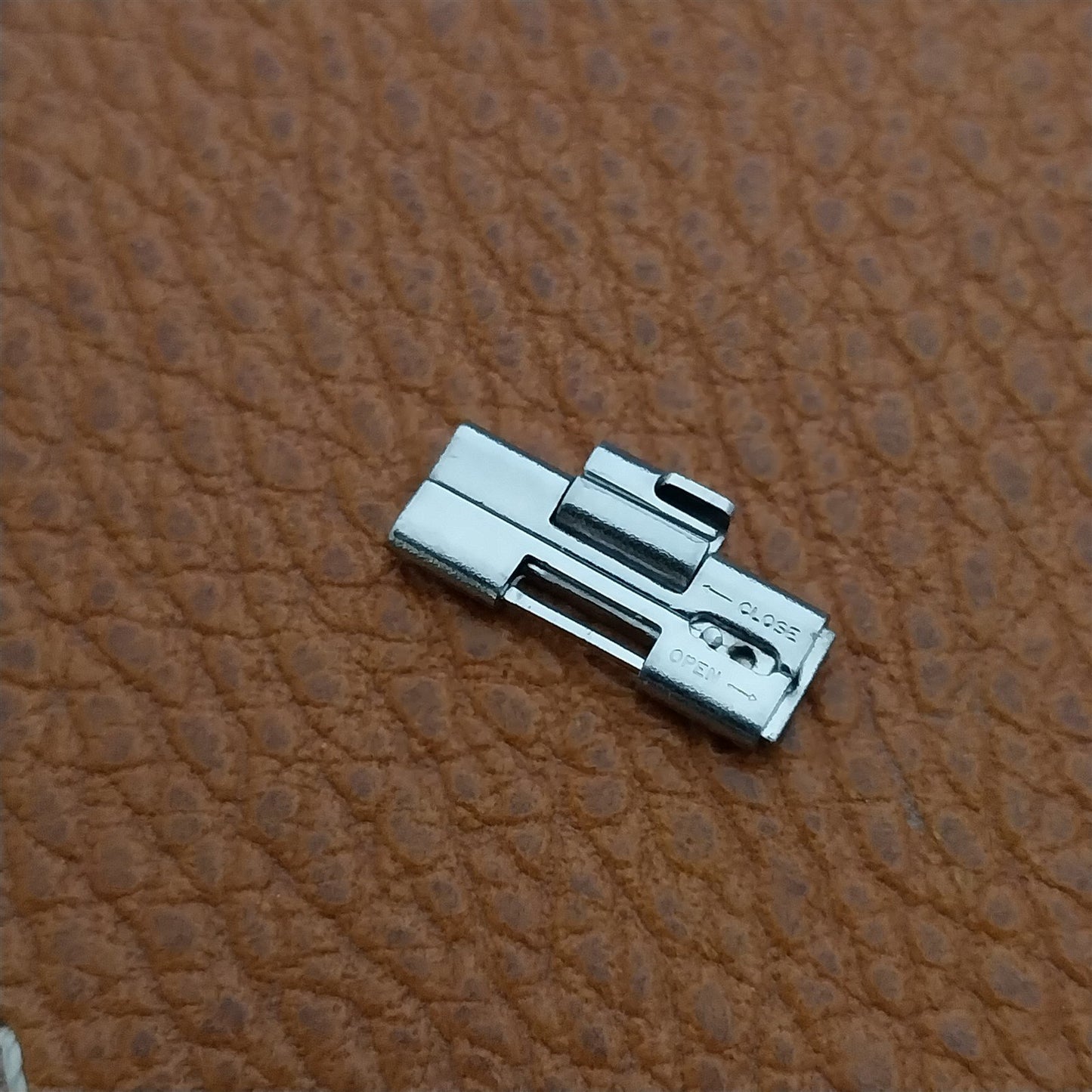 1 Vintage Original Unused Stelux Stainless Steel NOS Watch Band H Link