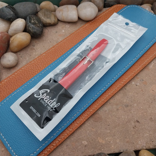 14mm Red Speidel Scrub Unused Silicone Watch Band