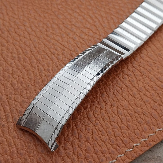 Vintage 19mm 18mm 17mm Kreisler Stainless Steel Unused Classic 1960s Watch Band