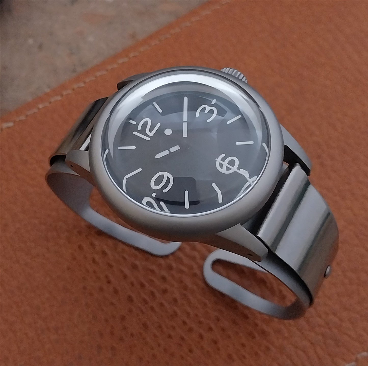 Military Style Field Watch & Don Juan Service Model Stainless Steel Cuff