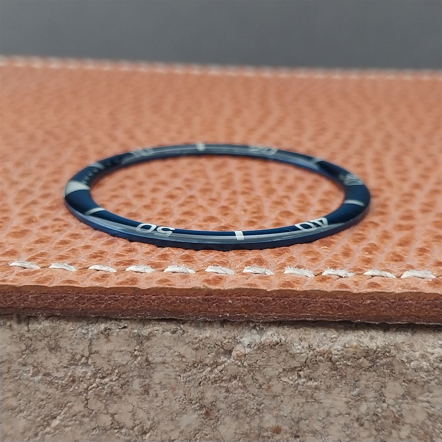 38mm Blue Domed Resin Acrylic Watch Bezel Insert fits Seiko SKX007 SRPD