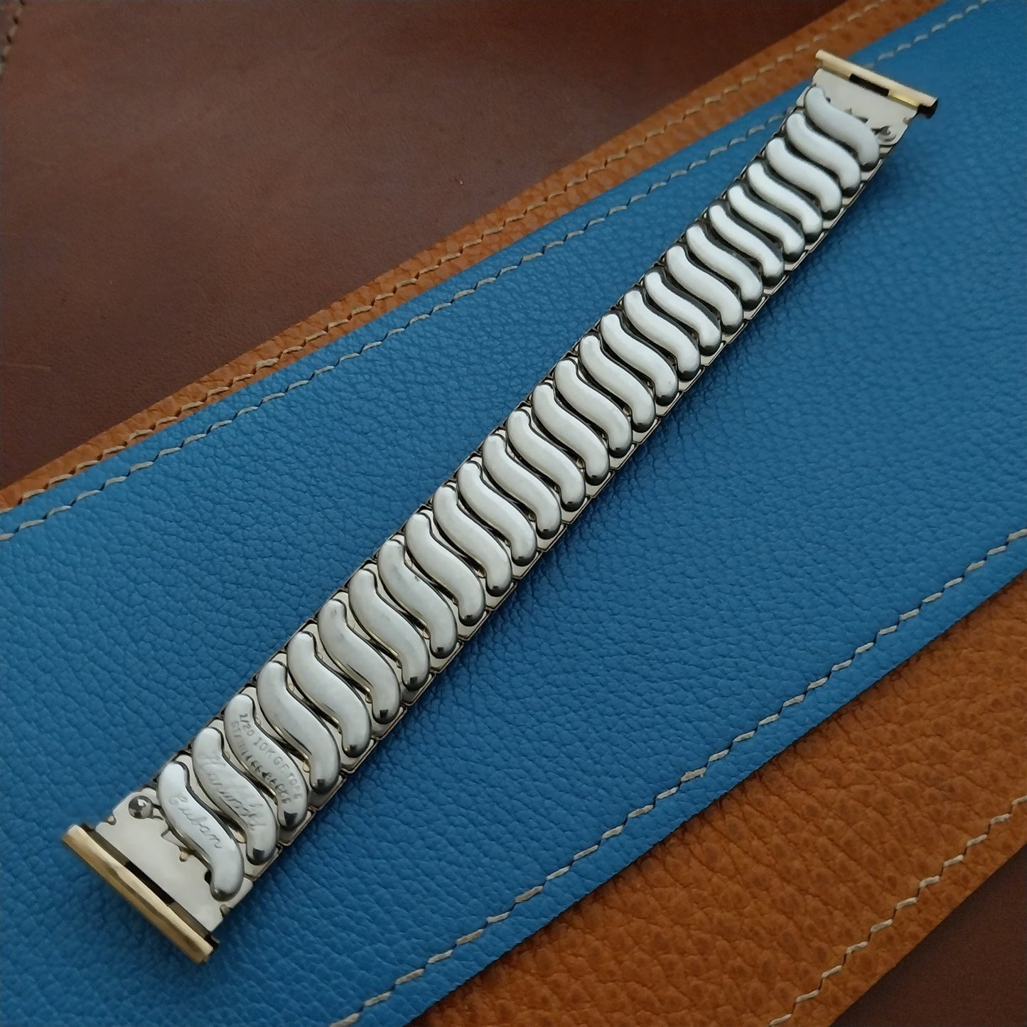 1940s Harwood Gold Filled Classic Stretch Expansion Watch Band