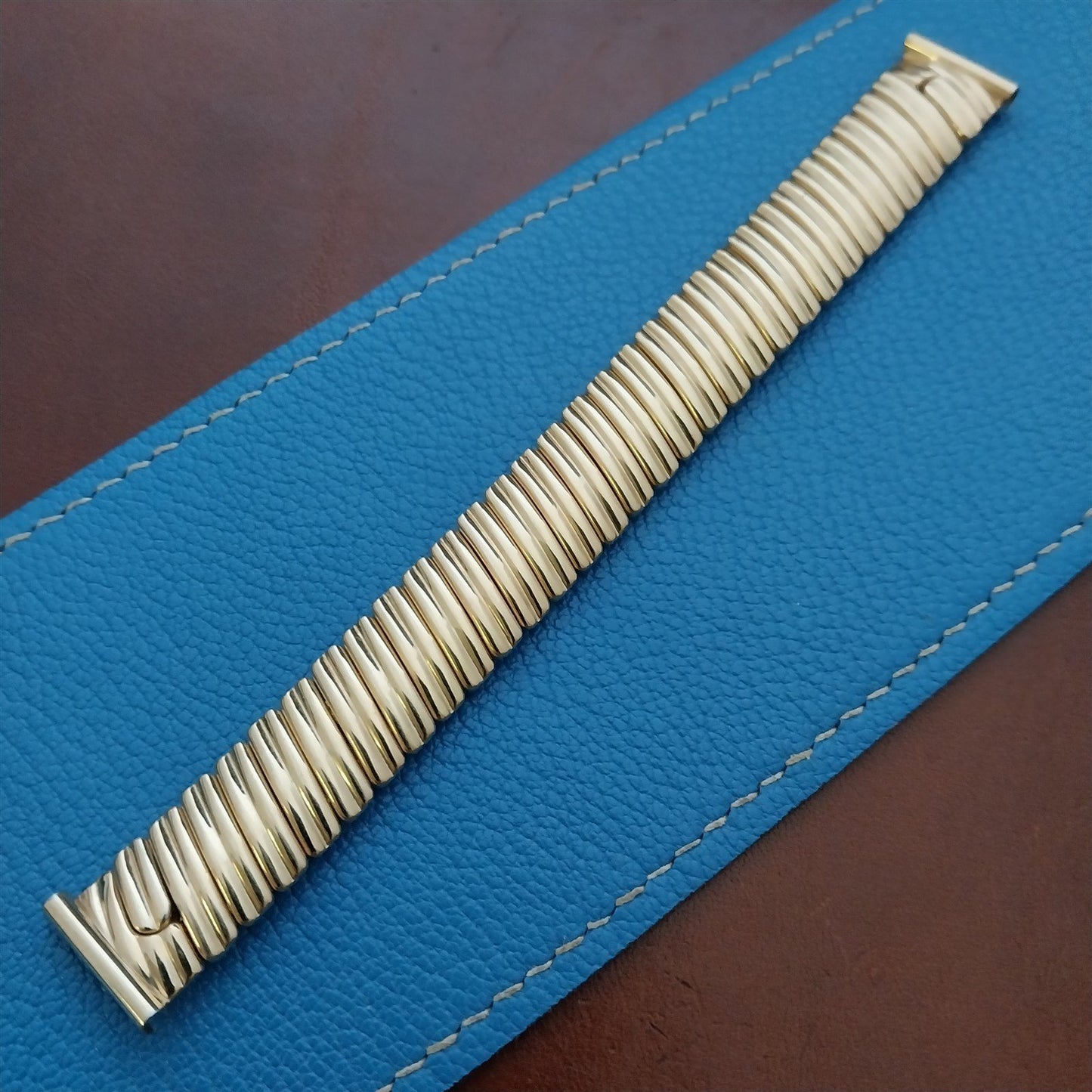 5/8" JB Champion Gold-Filled Classic 1950s Stretch Vintage Watch Band