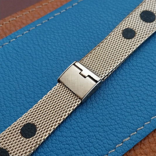 Kreisler 19mm 18mm 17mm Gold-Filled Mesh Rally 1960s Watch Band