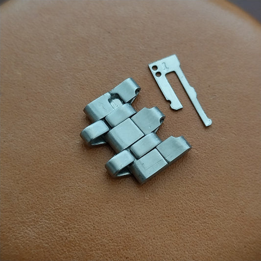 1 Vintage Original NOS Seiko Coffin Stainless Steel Watch Band Link