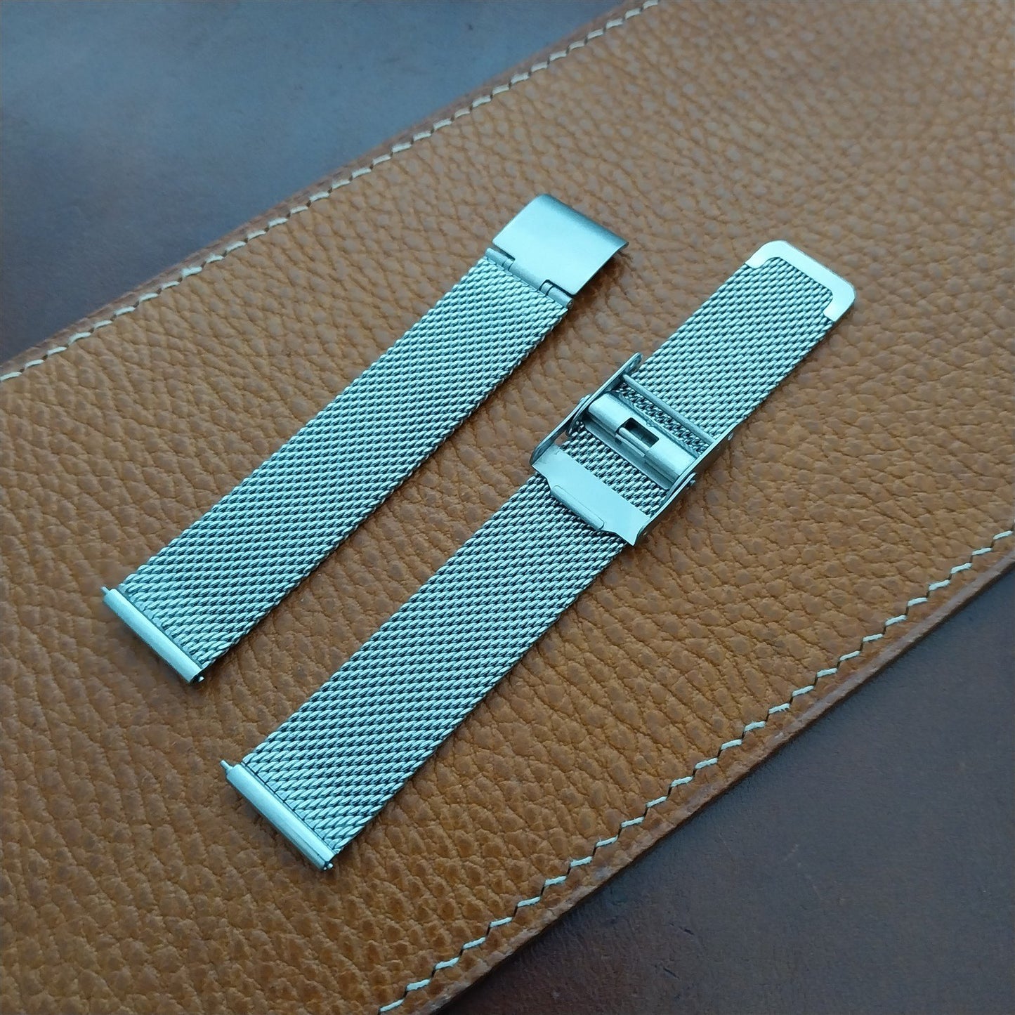 18mm Stainless Steel Vintage Style Bonklip Watch Band