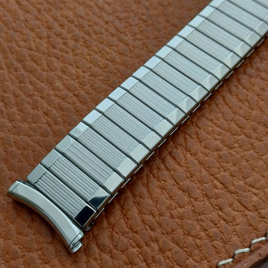 1965 17mm Long Speidel Aquarius Twistoflex Stainless Steel Vintage Watch Band