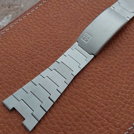 CompuChron LED Stainless Steel NOS Unused 1970s Classic Watch Band